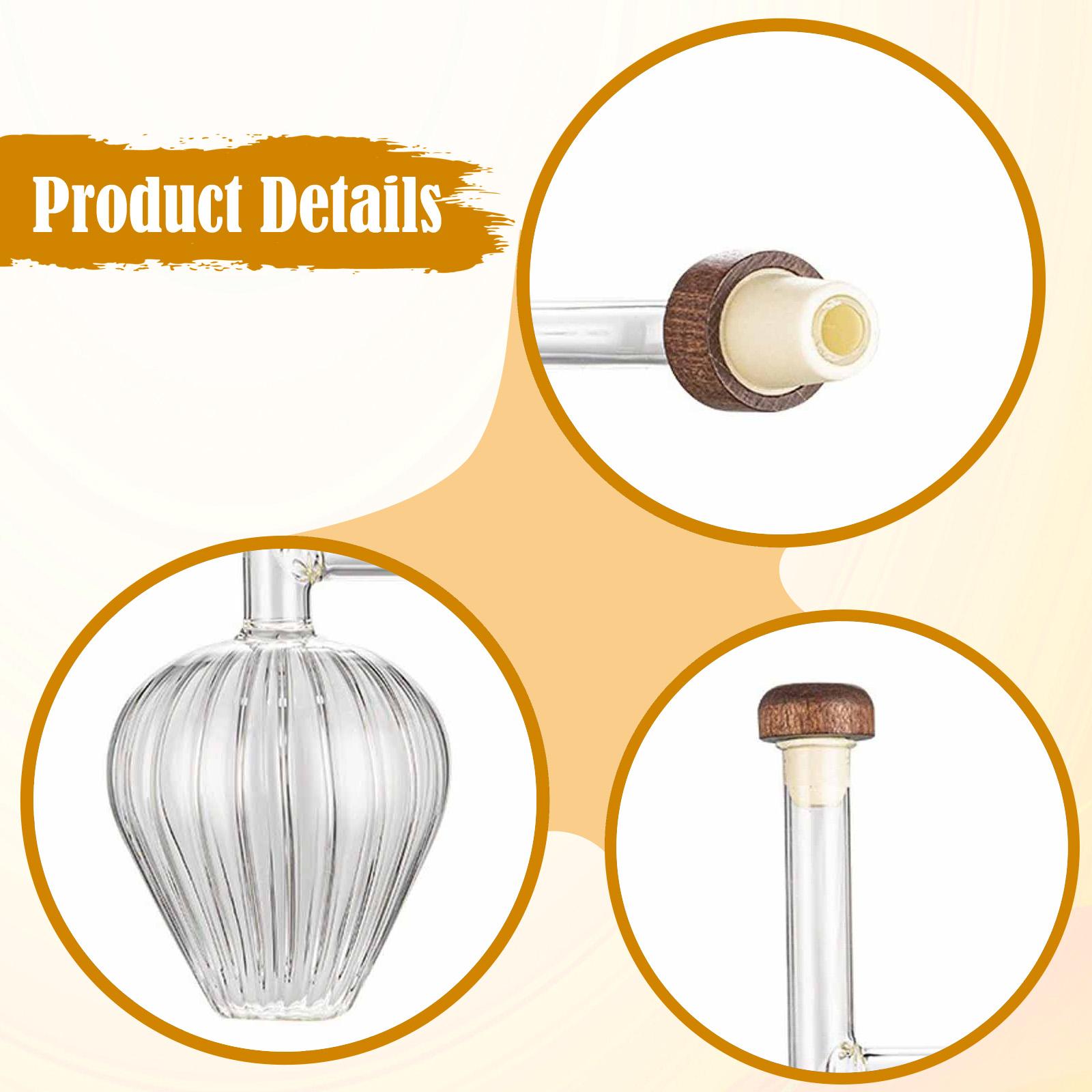 Wine Aerator Pour - Decantador Portátil de Vidro Criativo para