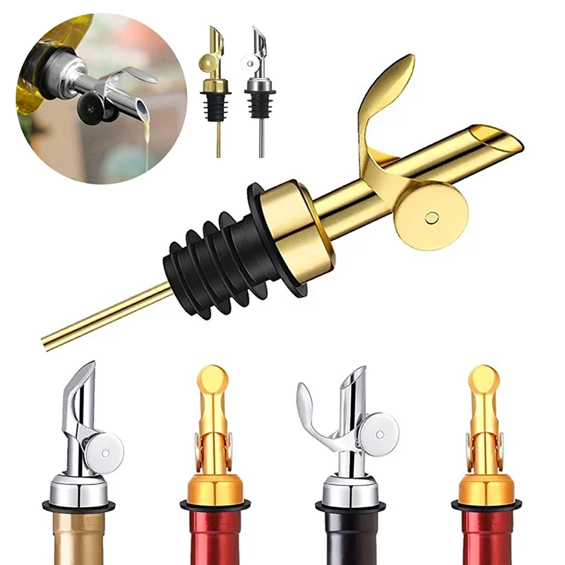 Wine Aerator Pour - 1pc garrafa de aço inoxidável pourer