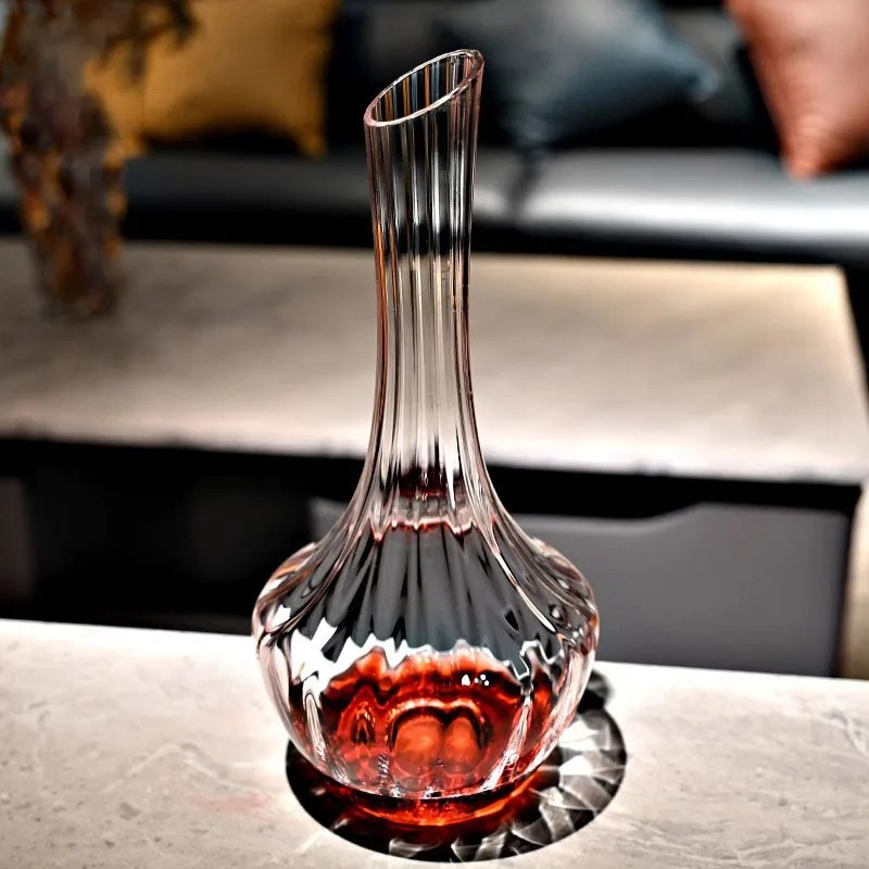 Wine Aerator Pour - Jarra de Vinho de Cristal Europeu
