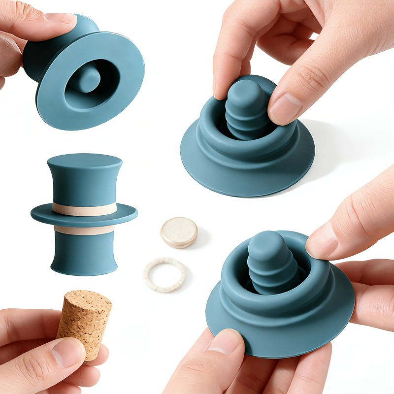 Tampa de silicone para garrafa - Wine Beer Hat avaliação e preço