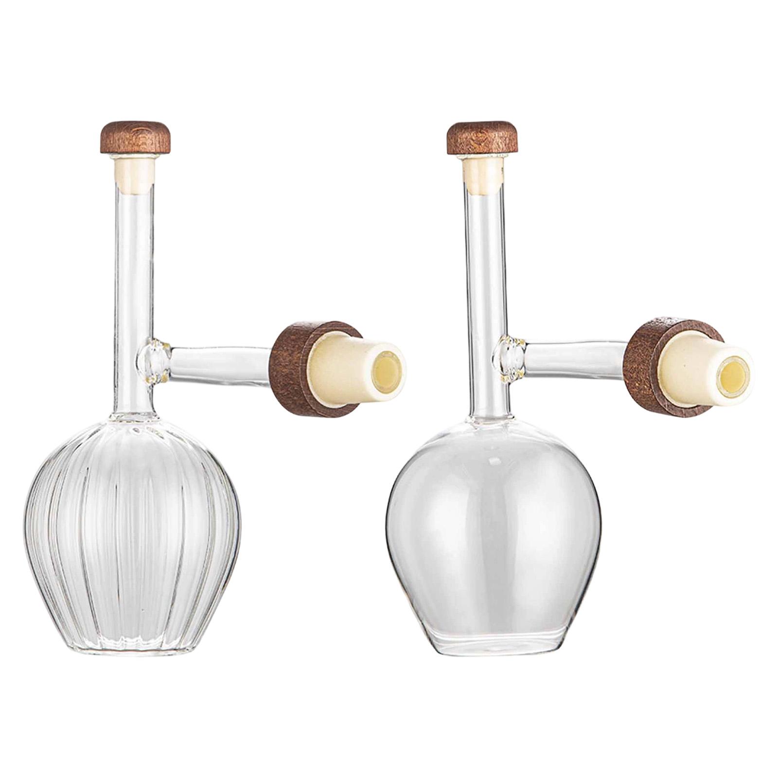 Decantador Transparente Vermel - Wine Aerator Pour avaliação e preço