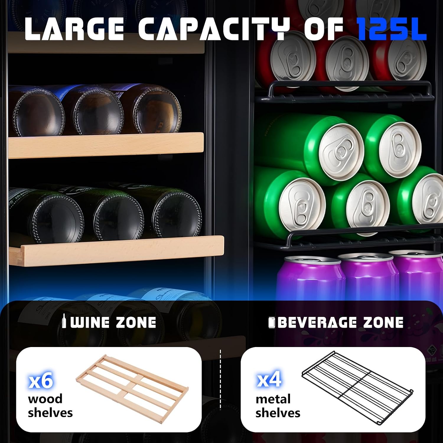 Refrigerador de Bebidas, Gelad - Wine Beer Dual Zone avaliação e preço
