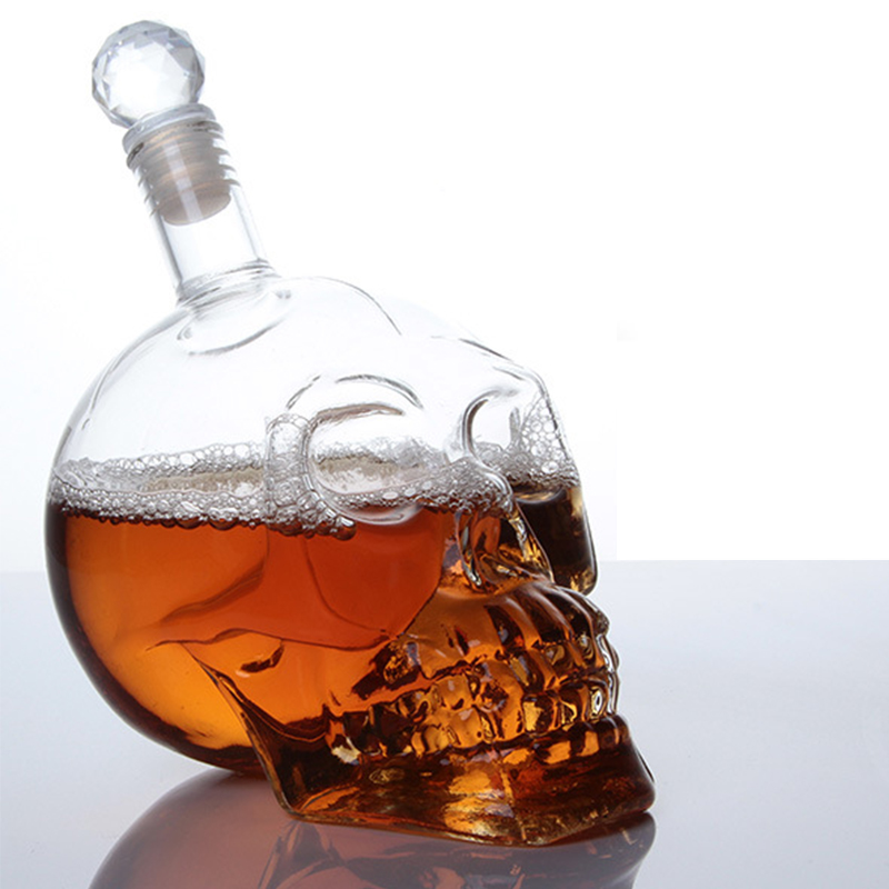 Criativo Crystal Skull Head De - Whisky Beer And Wine avaliação e preço